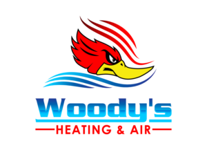 Diseño de Logo por emdeee para Woody's Heating & Air Conditioning LLC | Diseño: #24411815