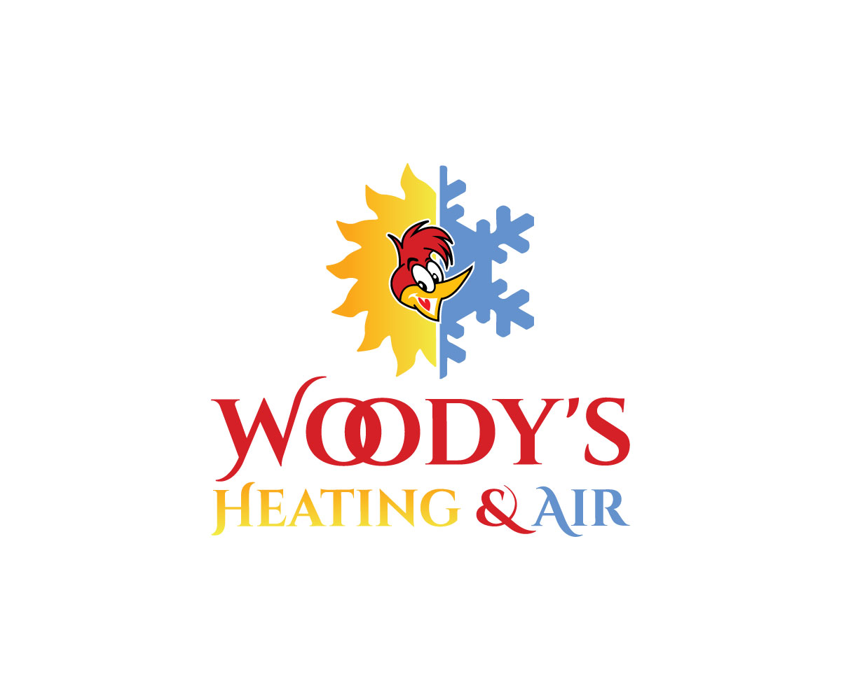 Logo Design by Rnxtx for Woody's Heating & Air Conditioning LLC | Design #24420797