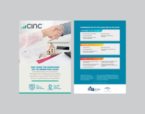 IKON REALTY CINIC MARKETING FLYER | Flyer Design by Benson M.