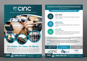 IKON REALTY CINIC MARKETING FLYER | Flyer-Design von SAI DESIGNS