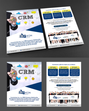 IKON REALTY CINIC MARKETING FLYER | Flyer Design by Schöpfer