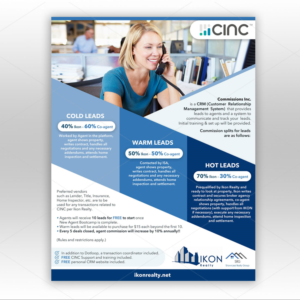 IKON REALTY CINIC MARKETING FLYER | Flyer-Design von DA.