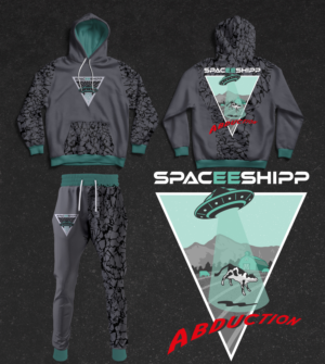 Apparel: Spaceeshipp - Alien Fit | Graphic Design by Al Pech