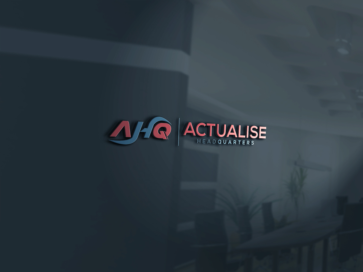 Logo Design by Pen Tool for Actualise Headquarters | Design #24419856