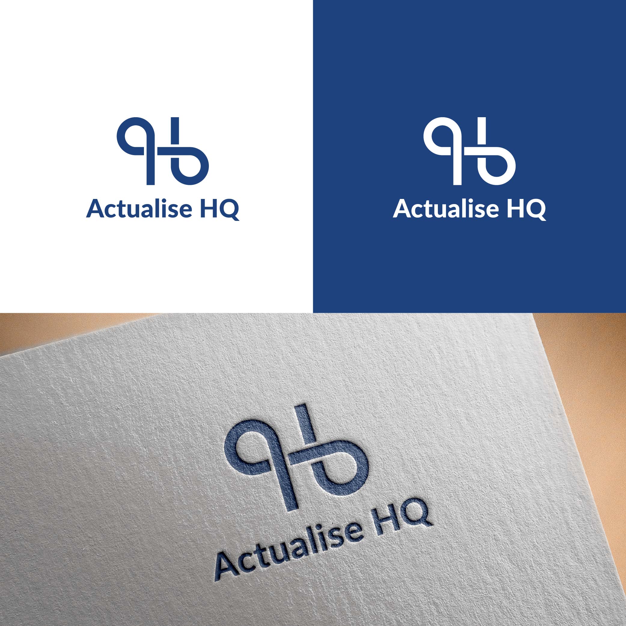 Logo Design by Fatrim for Actualise Headquarters | Design #24420250