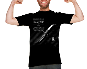 30 years of knife making | T-Shirt-Design von prascovic