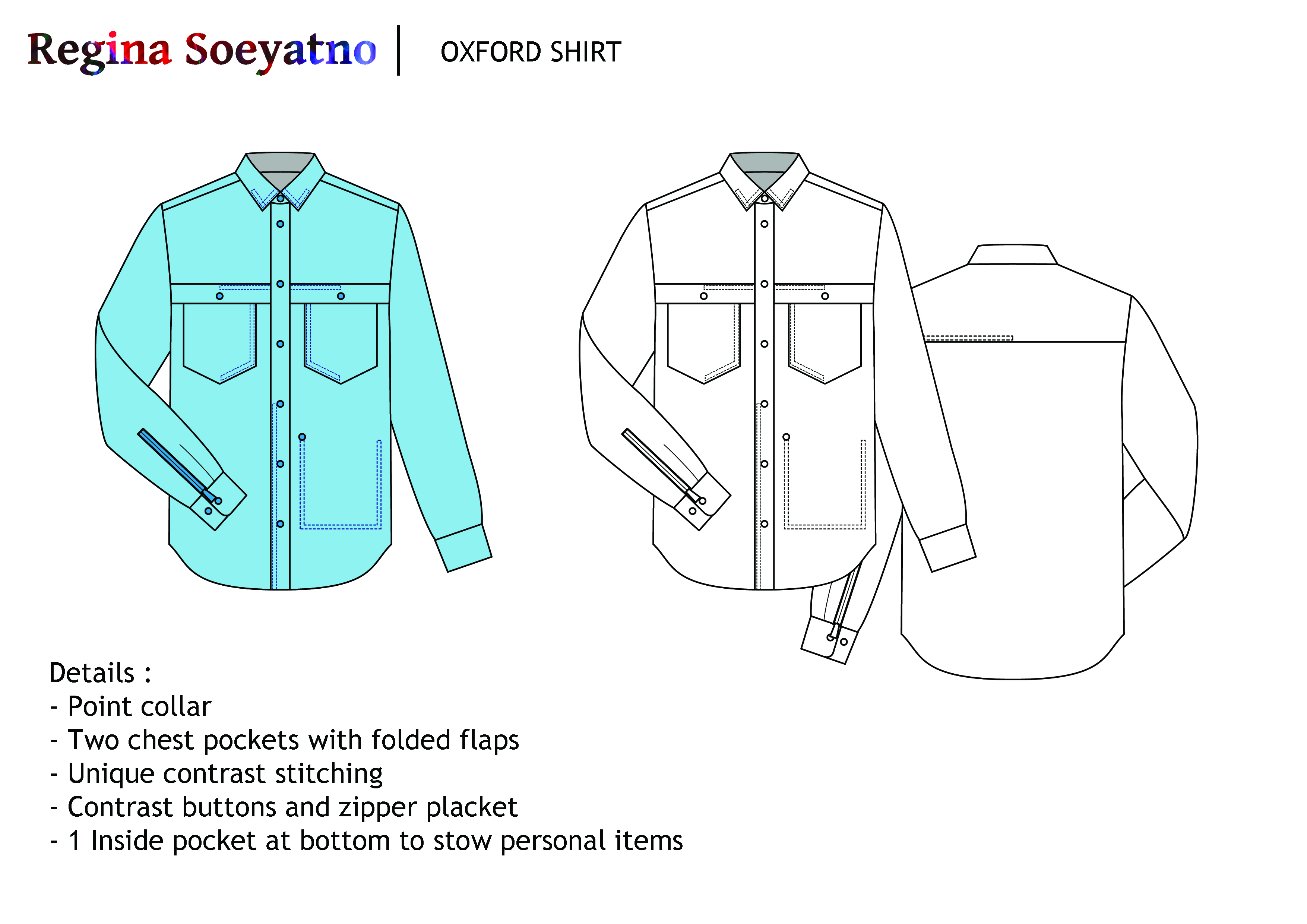 Apparel Design by Regina Su for this project | Design #24457956