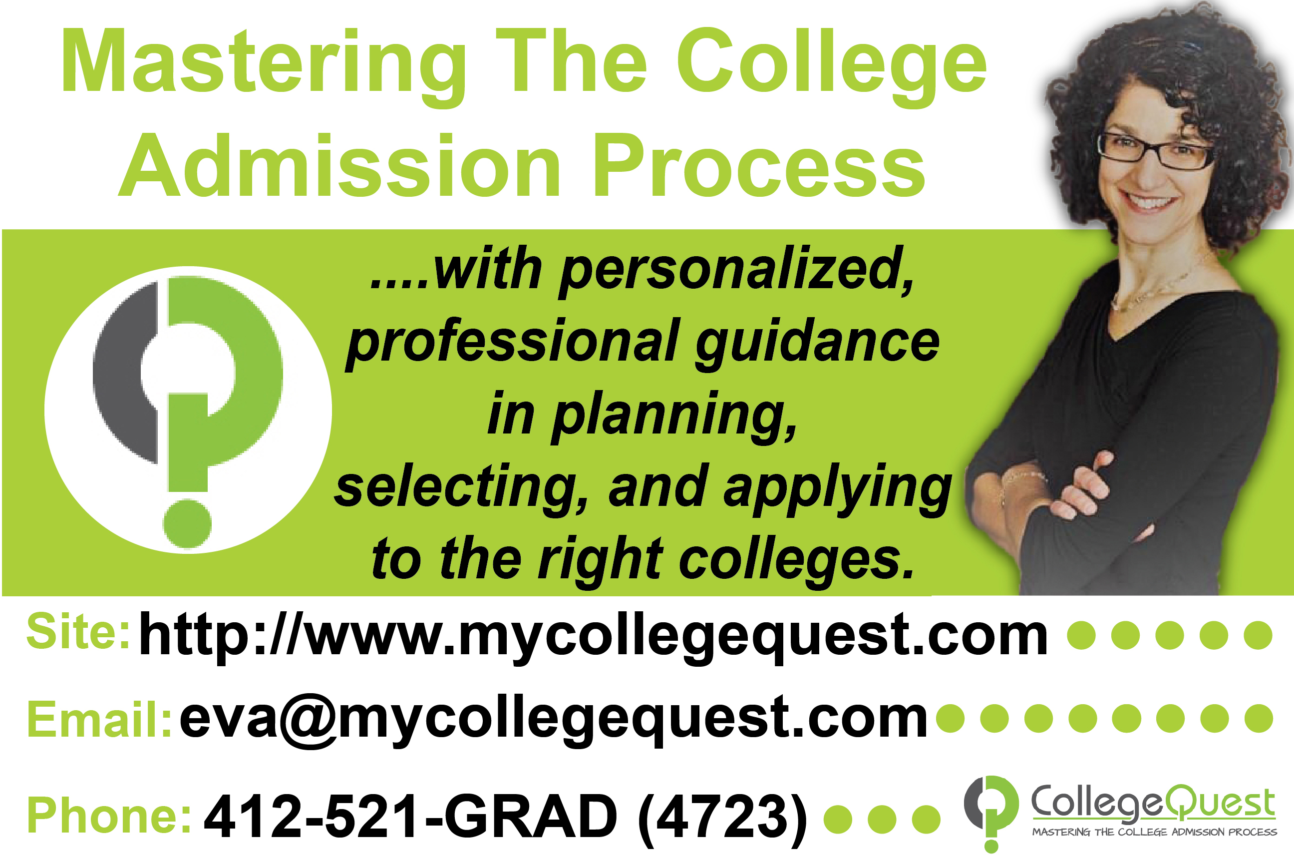 Graphic Design by Sheingart for College Quest Consulting, LLC | Design #24502600