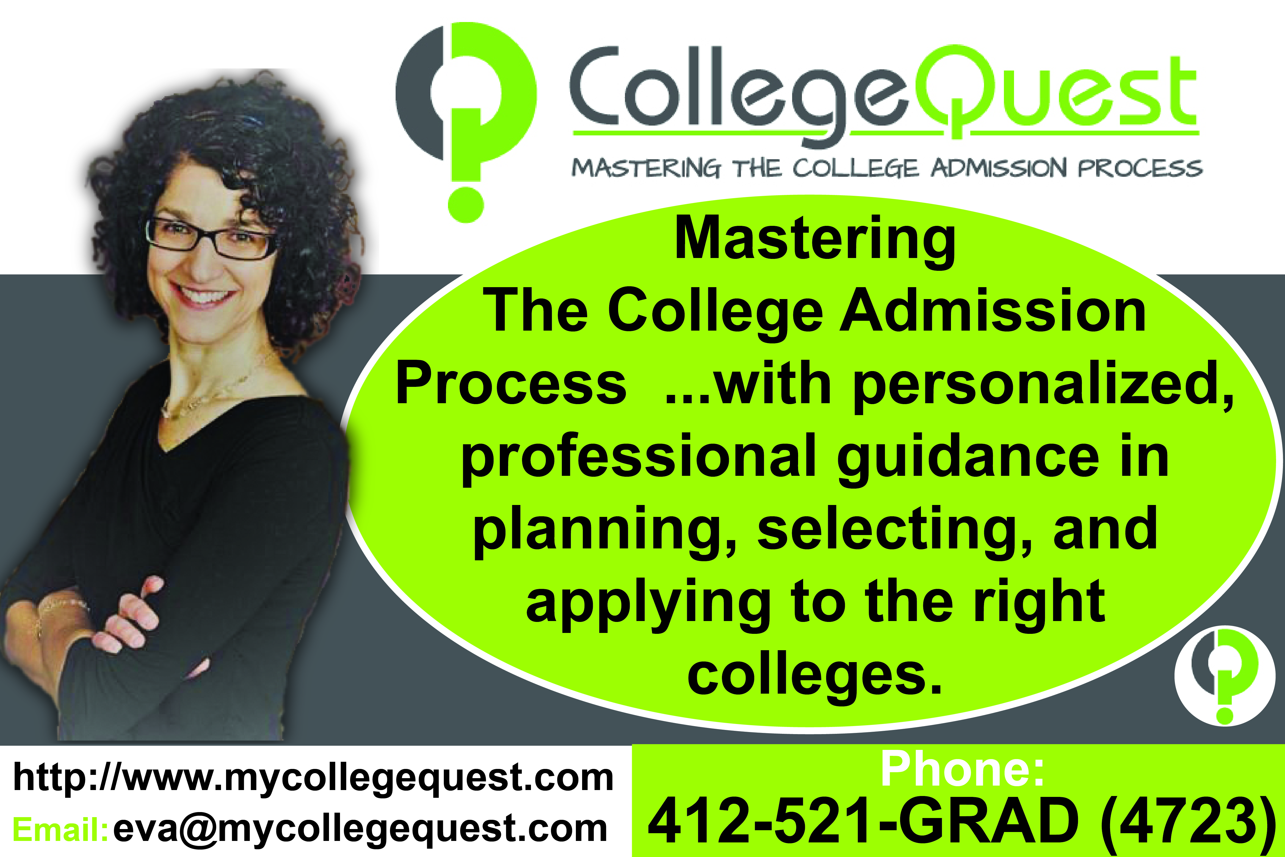 Graphic Design by Sheingart for College Quest Consulting, LLC | Design #24512960