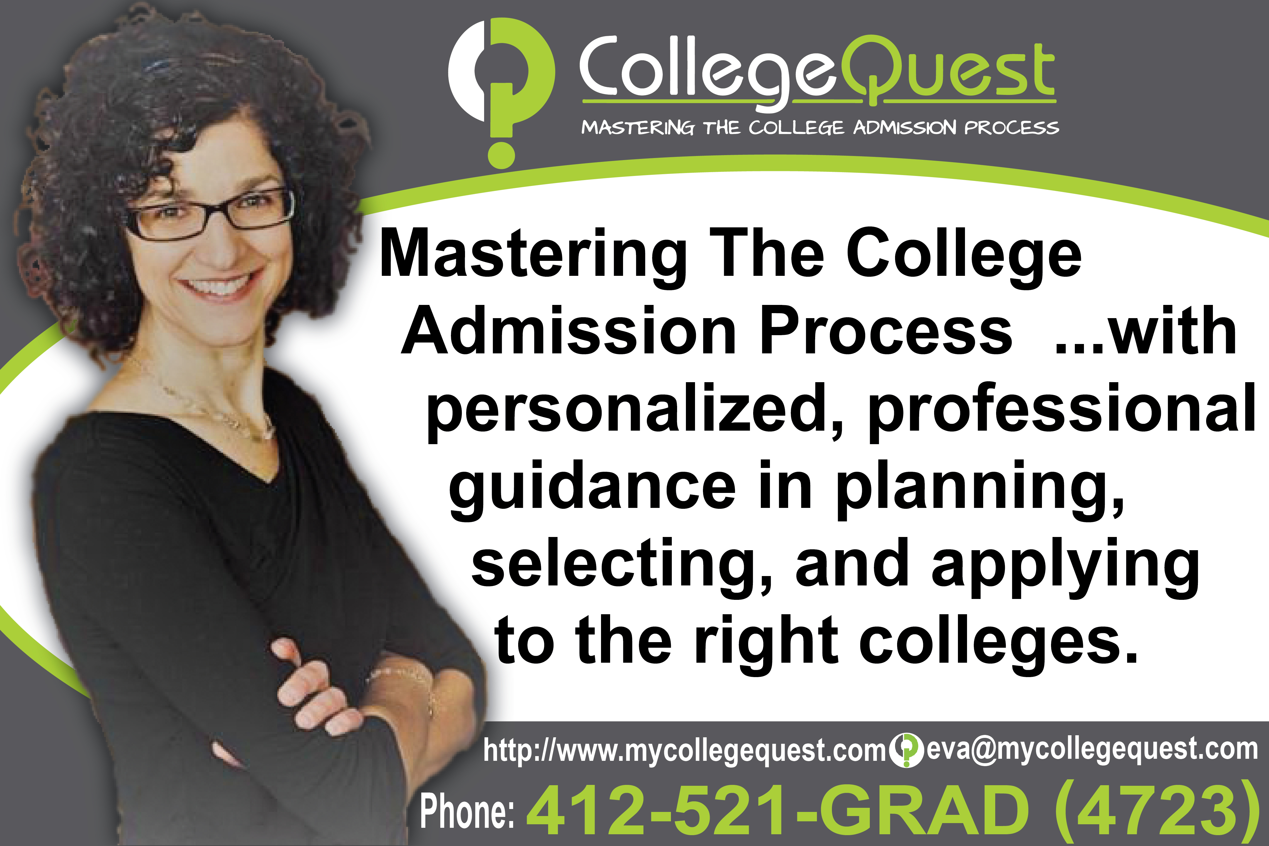 Graphic Design by Sheingart for College Quest Consulting, LLC | Design #24550520