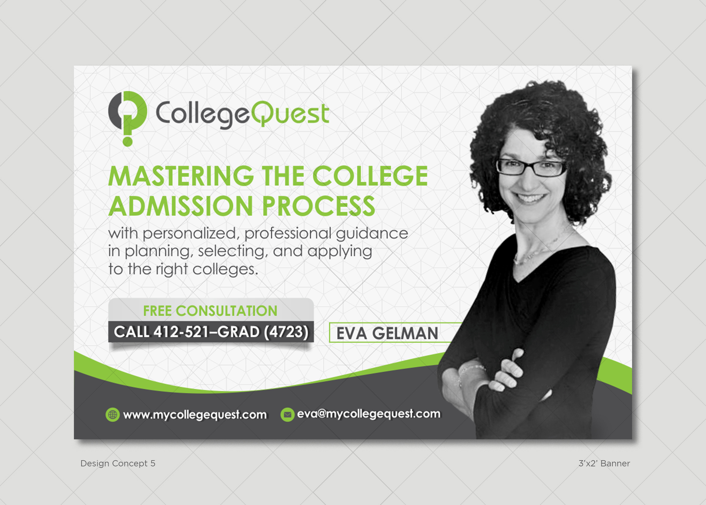 Graphic Design by D Creative for College Quest Consulting, LLC | Design #24502615