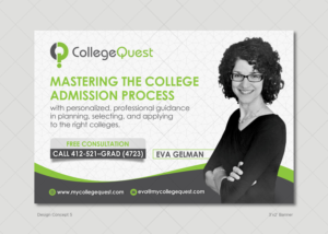 College Admissions Consulting needs a small street facing sign for new office location. | Diseño Gráfico por D Creative