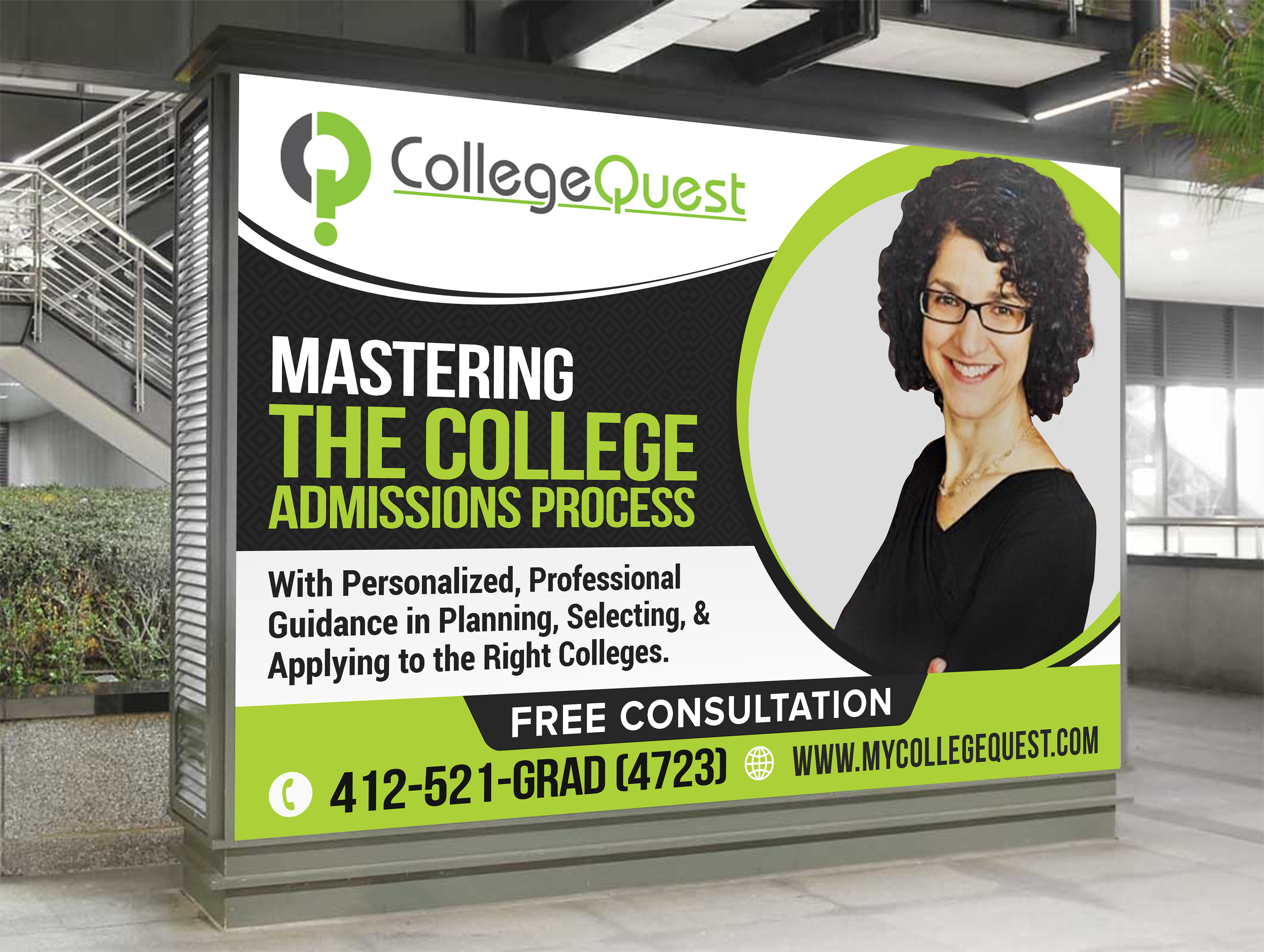 Graphic Design by SAI DESIGNS for College Quest Consulting, LLC | Design #24499329