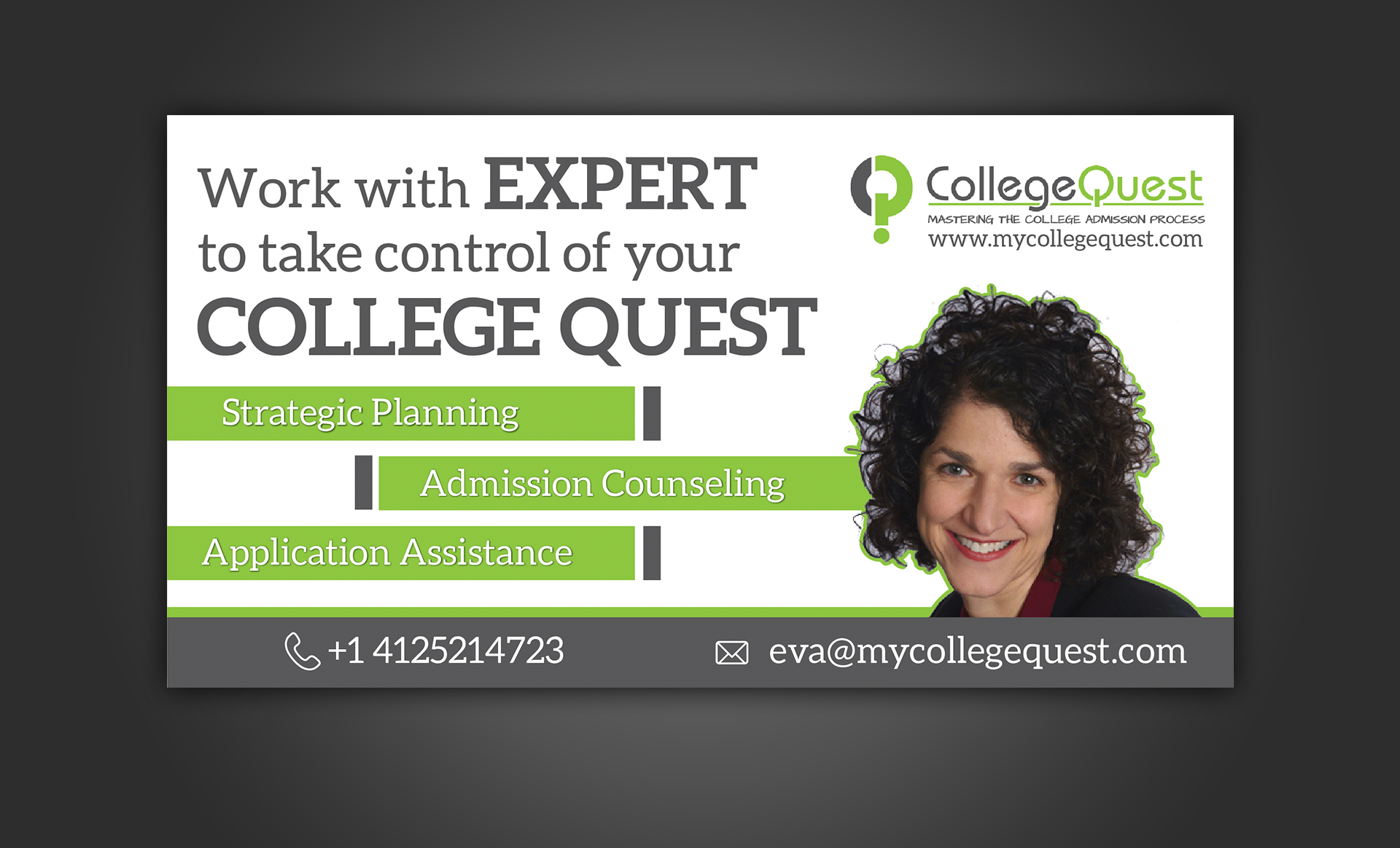 Graphic Design by Rickyy for College Quest Consulting, LLC | Design #24439386