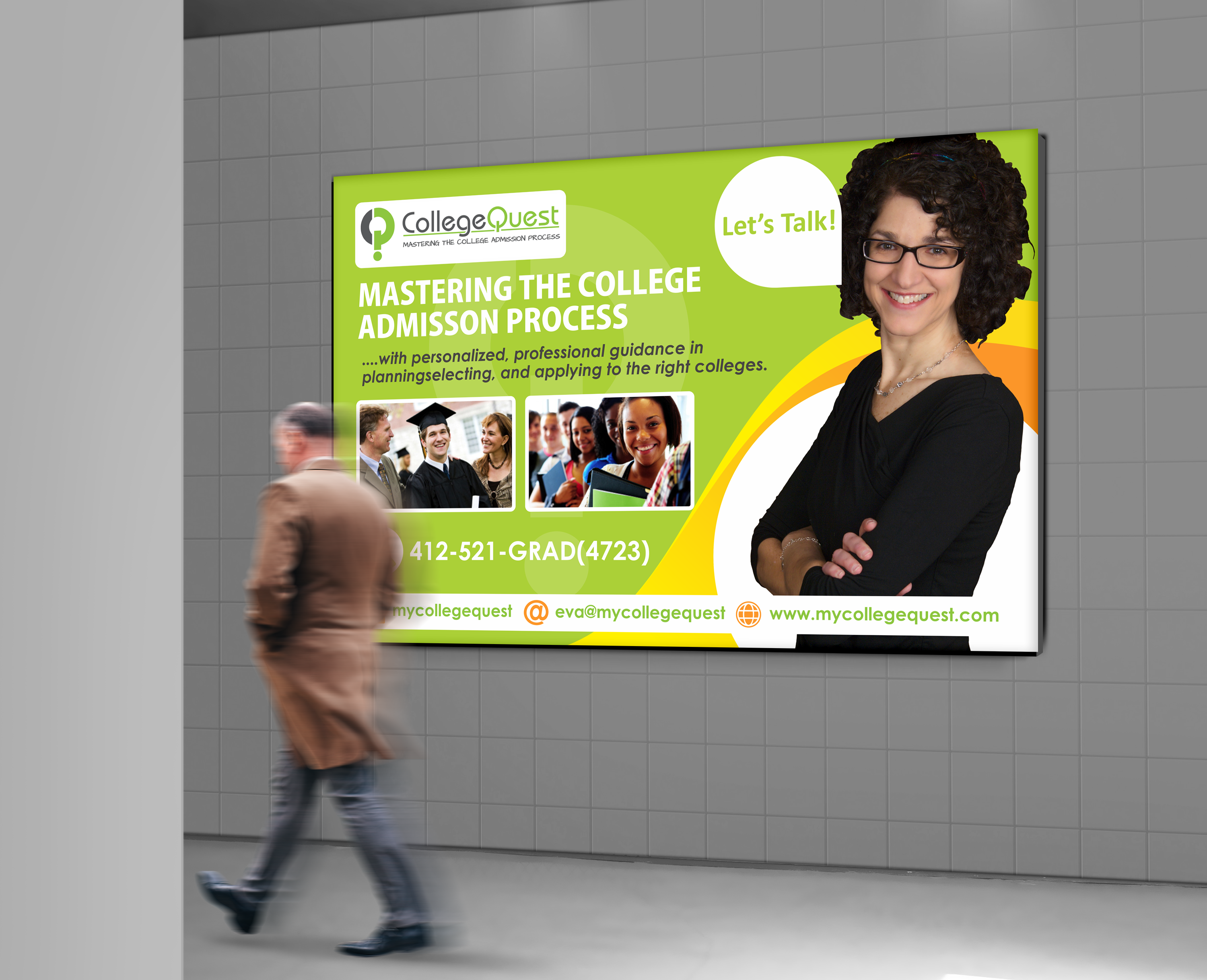 Graphic Design by pinasgitel for College Quest Consulting, LLC | Design #24588300