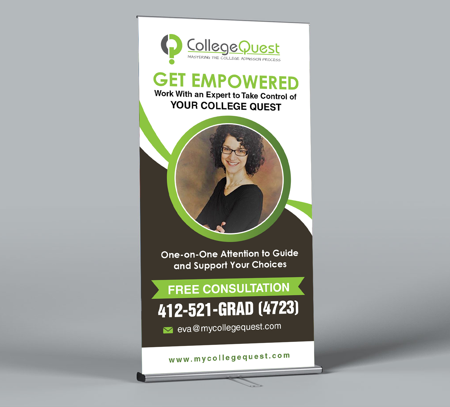 Graphic Design by Schöpfer for College Quest Consulting, LLC | Design #24465910