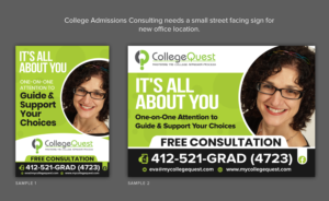 Graphic Design by ARTOGRAPHY for College Quest Consulting, LLC | Design #24417222