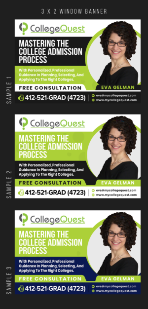 Diseño Gráfico por ARTOGRAPHY para College Quest Consulting, LLC | Diseño: #24546602