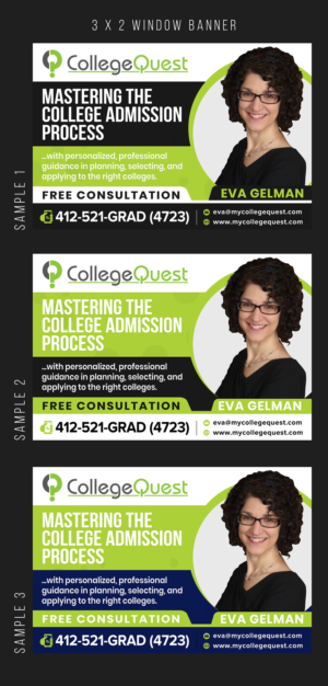 Diseño Gráfico por ARTOGRAPHY para College Quest Consulting, LLC | Diseño: #24562635