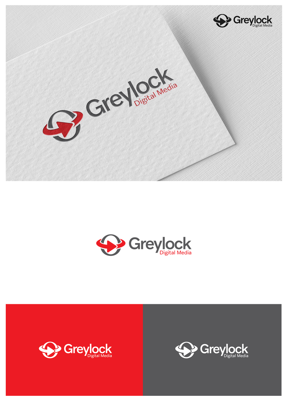 Diseño de Logo por goranvisnjic82 para Greylock Digital Media | Diseño #24418171