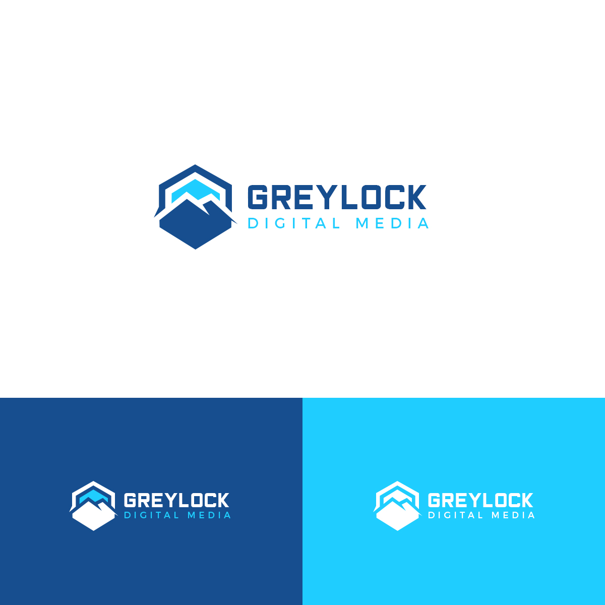Logo Design by Rayn Design for Greylock Digital Media | Design #24417851