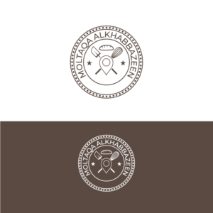 Moltaqa AlKhabbazeen (Arabic words in English letters) (English Translation is Bakers Rendezvous) | Logo Design by Graphic Bricks