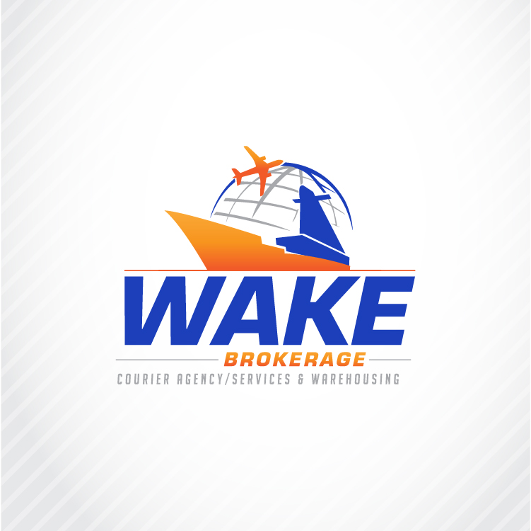 Diseño de Logo por ShakiJav para WAKE Brokerage Courier/Agency Services & Warehousing | Diseño #24424905