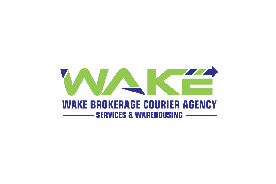 Logo Design by creativepoint for WAKE Brokerage Courier/Agency Services & Warehousing | Design #24452919