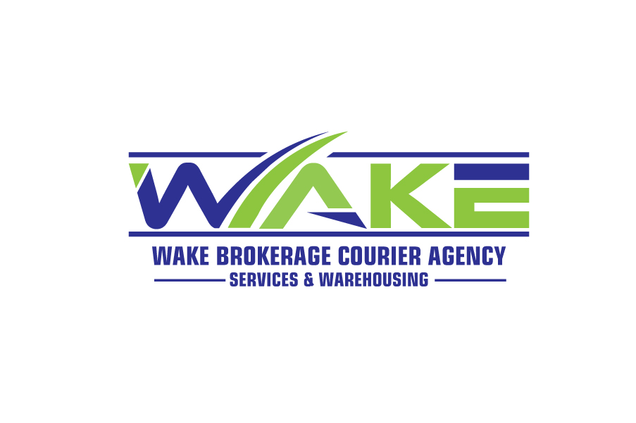 Logo Design by creativepoint for WAKE Brokerage Courier/Agency Services & Warehousing | Design #24453062