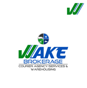 Logo Design by sanalkumar for WAKE Brokerage Courier/Agency Services & Warehousing | Design: #24435143