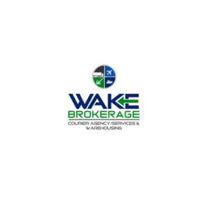 Logo Design by sanalkumar for WAKE Brokerage Courier/Agency Services & Warehousing | Design: #24435144