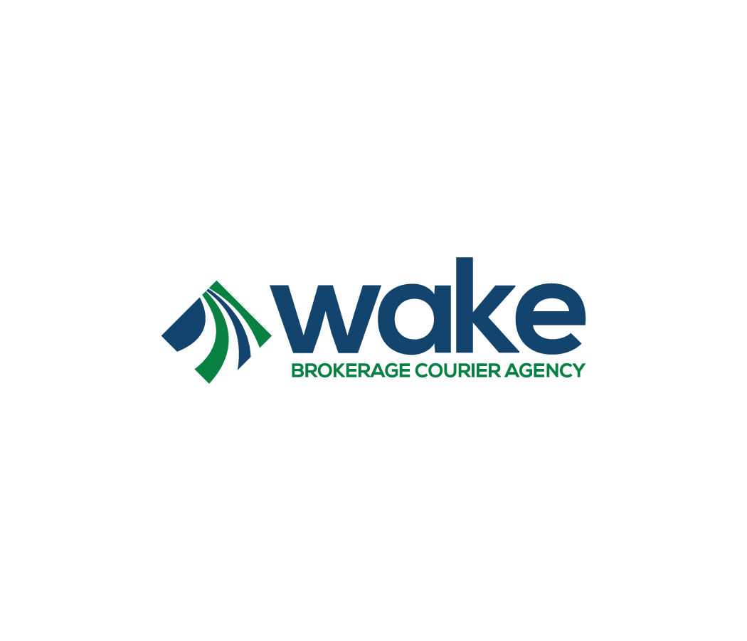 Logo Design by AlphaDezin3 for WAKE Brokerage Courier/Agency Services & Warehousing | Design #24425058
