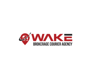 Logo Design by AlphaDezin3 for WAKE Brokerage Courier/Agency Services & Warehousing | Design: #24425059