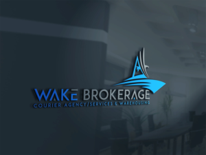 WAKE Brokerage Courier Agency/Services & Warehousing  | Logo Design by adnan001 2