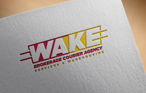 WAKE Brokerage Courier Agency/Services & Warehousing  | Logo Design by Kim Ji