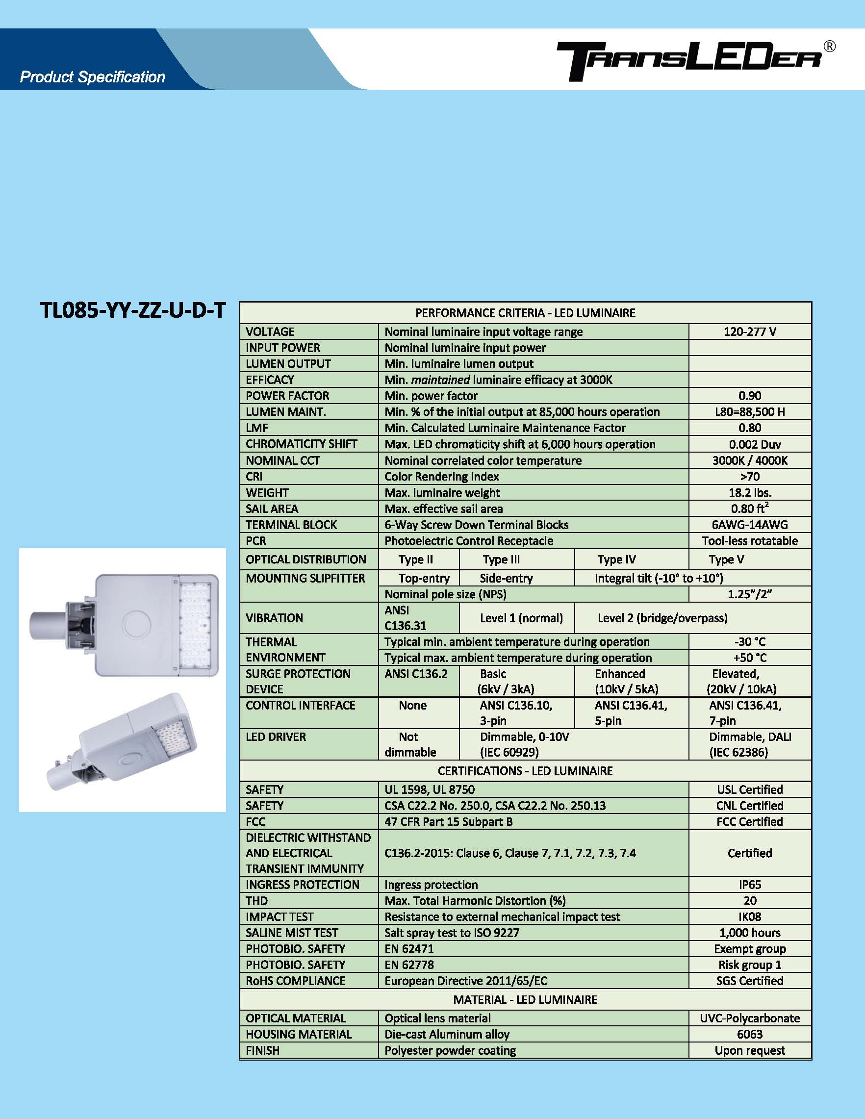 Flyer Design by NJB for TransLEDer Lighting Pty. Ltd. | Design #24452988