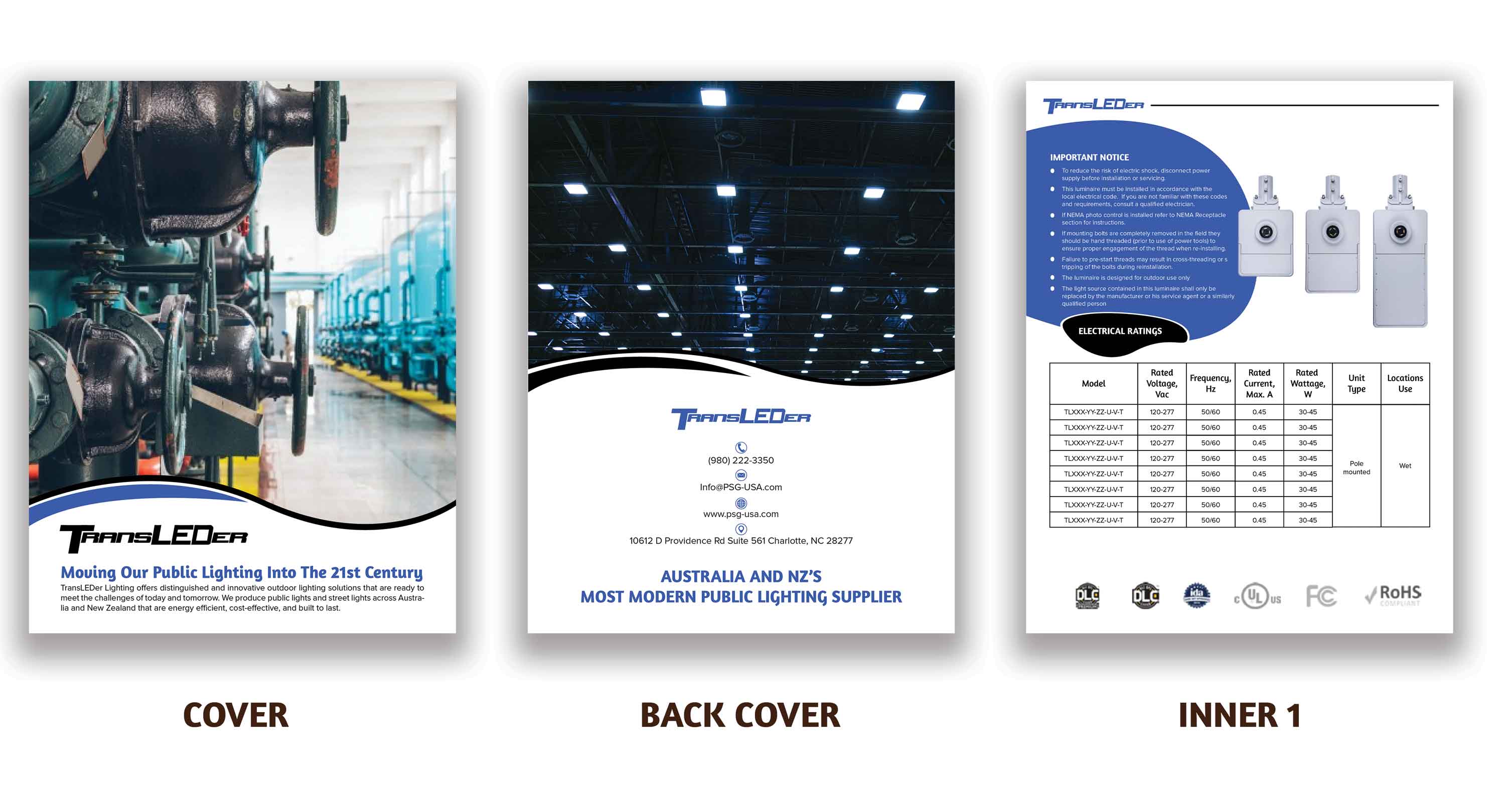 Design de Flyer par Shumaila Kiran pour TransLEDer Lighting Pty. Ltd. | Design #24450029