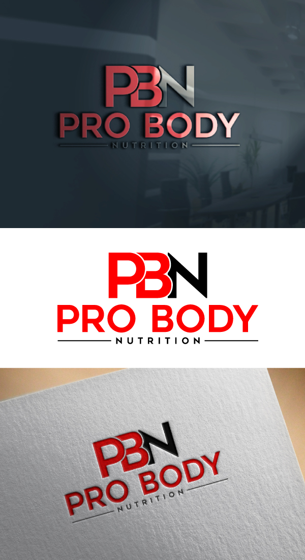 Logo Design by expert pro for Pro Body Nutrition | Design #24430989