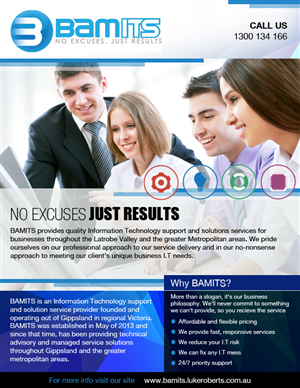 Flyer-Design von uk für BAMITS | Design: #3038454