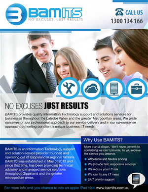 Flyer-Design von uk für BAMITS | Design: #3359399