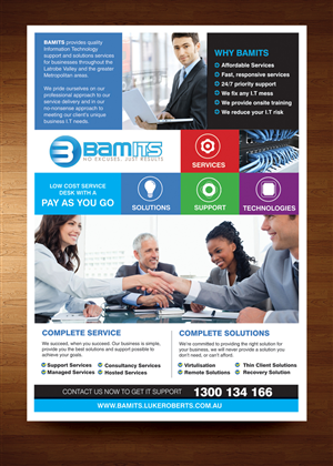 Flyer-Design von rkailas für BAMITS | Design #3124414