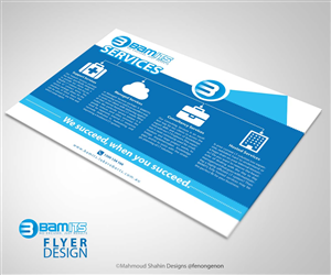Flyer-Design von Mahmoud Shahin für BAMITS | Design: #3333473