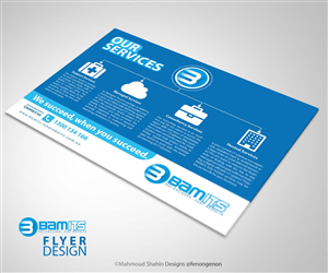 Flyer-Design von Mahmoud Shahin für BAMITS | Design: #3333487