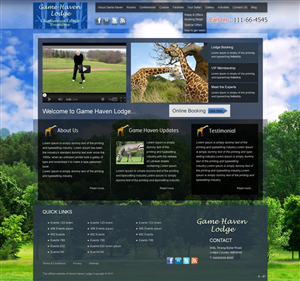 Web Design by pb for this project | Design: #727268