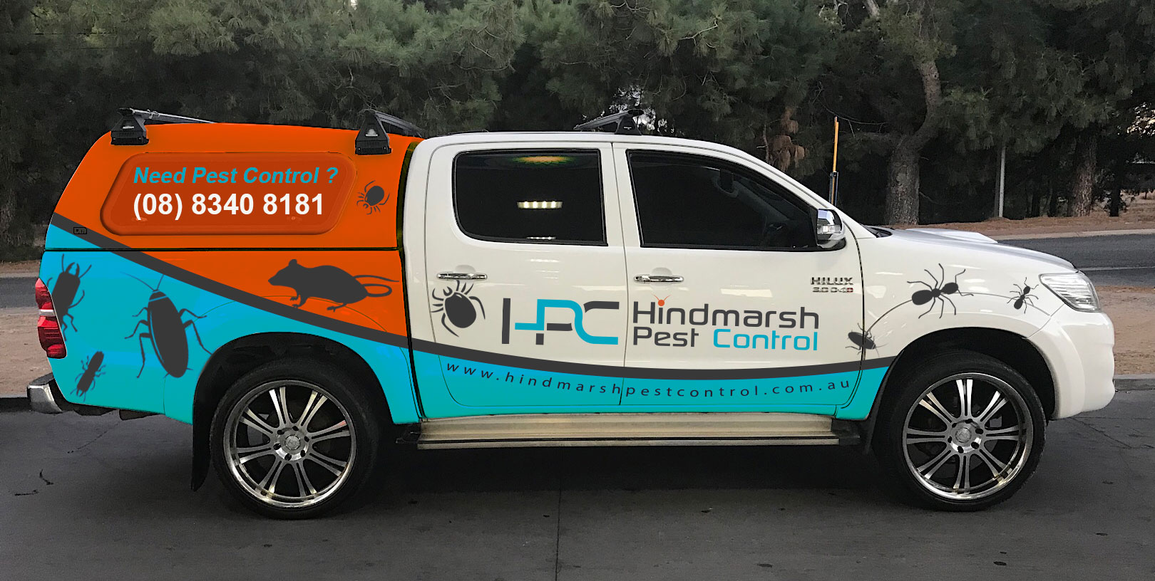 Car Wrap-Design von Hatem für Hindmarsh Pest Control | Design #24493464
