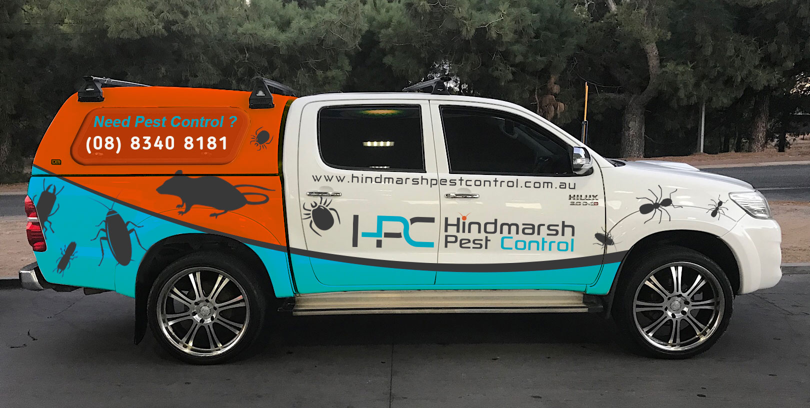 Car Wrap Design by Hatem for Hindmarsh Pest Control | Design #24501271