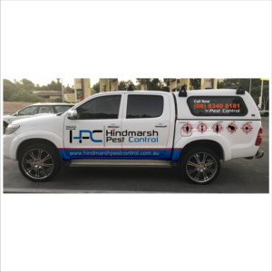 Car Wrap-Design von DG+ für Hindmarsh Pest Control | Design #24497535