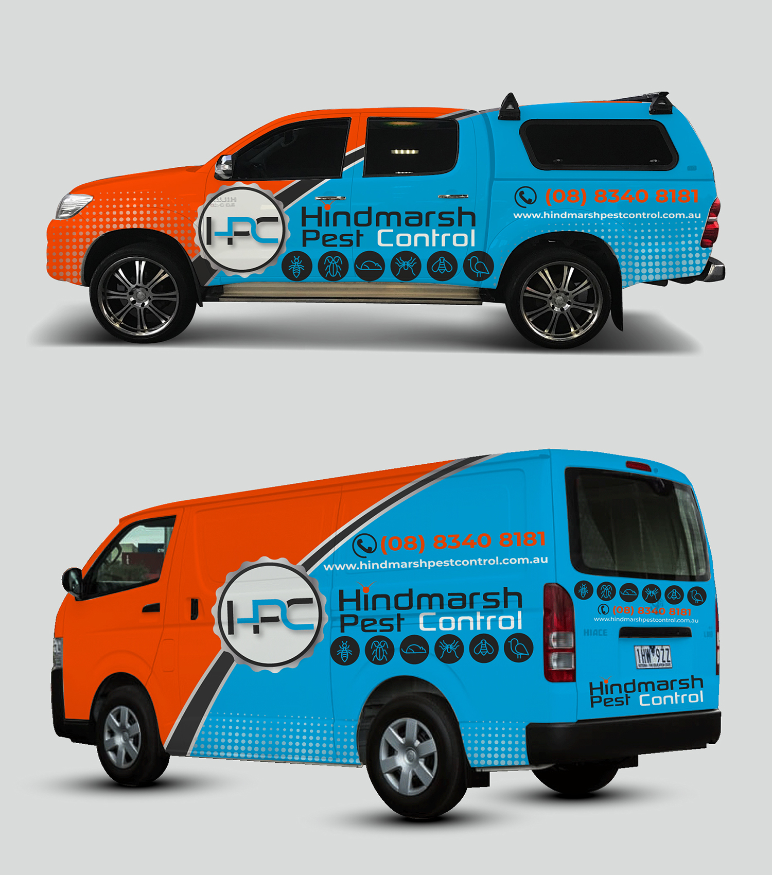 Car Wrap Design by JS_Design for Hindmarsh Pest Control | Design #24496571