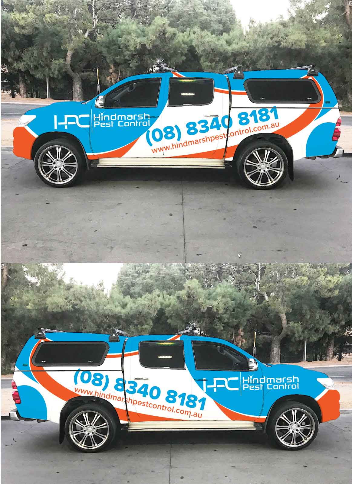 Car Wrap-Design von Jarry199776 für Hindmarsh Pest Control | Design #24459932