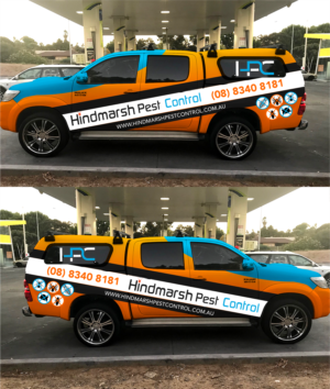 Car Wrap-Design von sonu parmar für Hindmarsh Pest Control | Design: #24493140